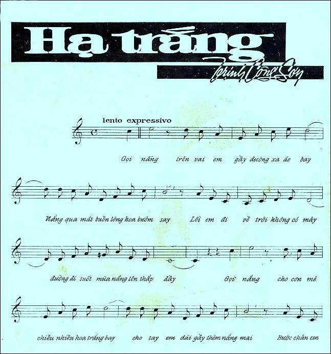 2 43 - [Sheet] Hạ trắng - Trịnh Công Sơn