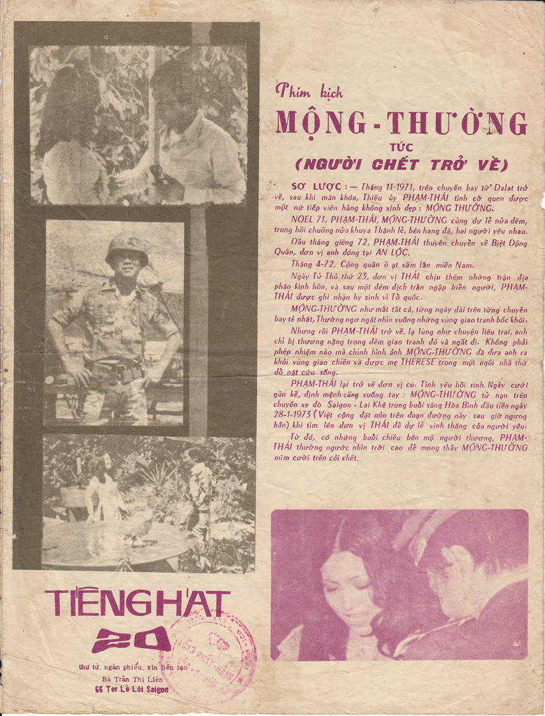 Tình thiên thu của Nguyễn Thị Mộng Thường - Trần Thiện Thanh